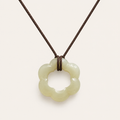 Plum Blossom Openwork Cord Necklace