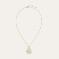 Plum Bud White Jade Necklace | 梅蕾白玉项链