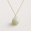 Pale Celadon Fruit Necklace