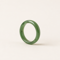 Spinach Jade Band Ring